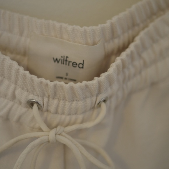 Aritzia Wilfred white joggers - Picture 10 of 11